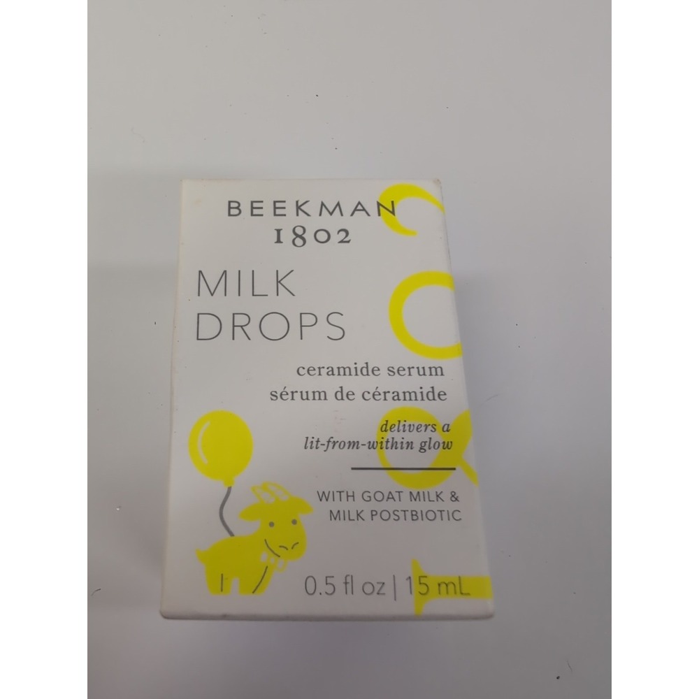 Beekman 1802 Milk Drops Ceramide Serum 15 mL 0.5 oz. Travel Size Mini New in Box